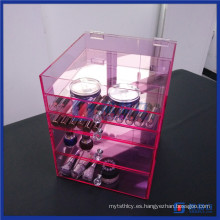 Yageli Factory Productos destacados Cubo de belleza de acrílico rosa